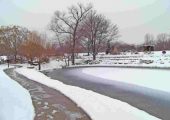 falls on ice